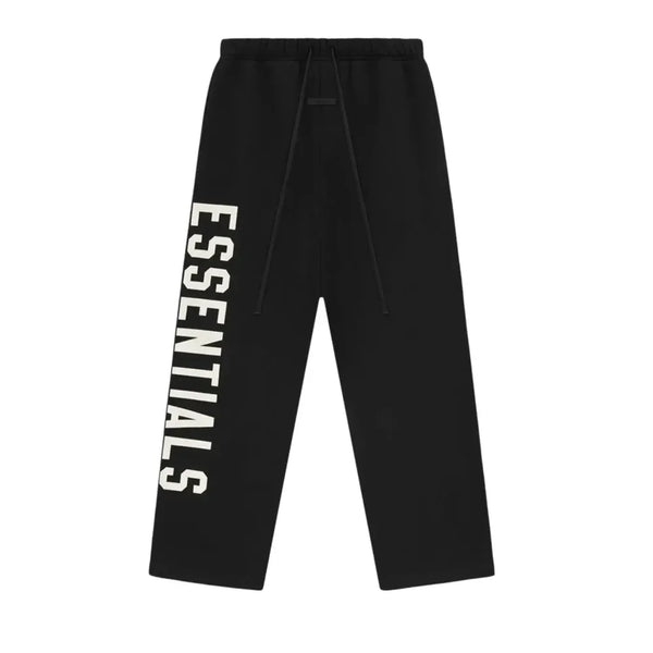 Fear Of God Essentials Fleece Relaxed Sweatpant Black - AFV Clothes