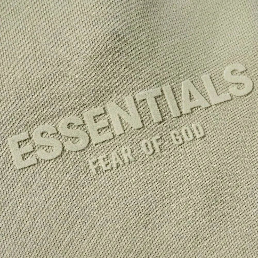 Fear of God Essentials Logo Sweat Short Seafoam - AFV Clothes
