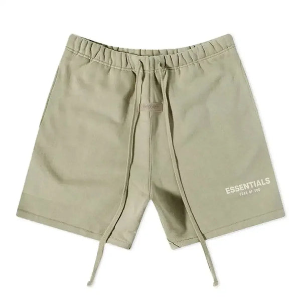Fear of God Essentials Logo Sweat Short Seafoam - AFV Clothes