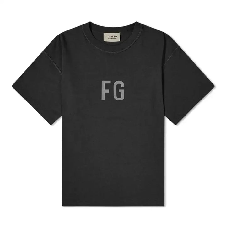 Fear of God FG 3M Logo Tee Vintage Black - AFV Clothes