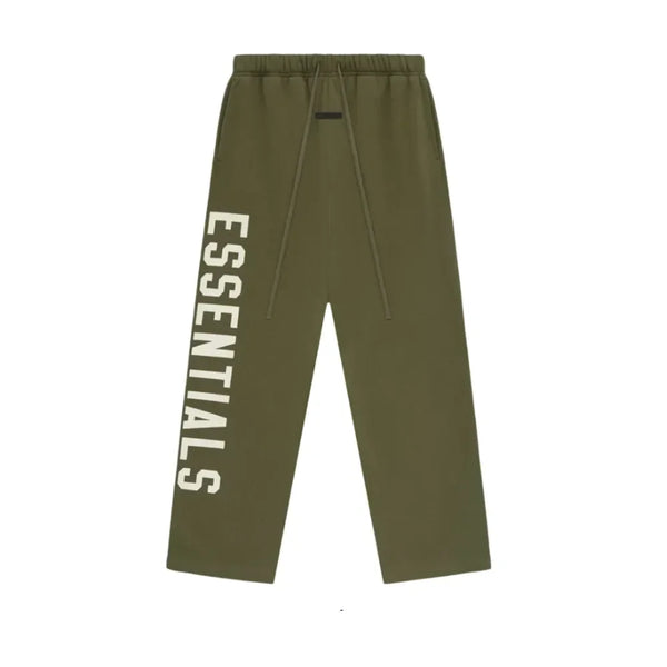 Fear of God Essentials Fleece Relaxed Sweatpant Military - AFV Clothes