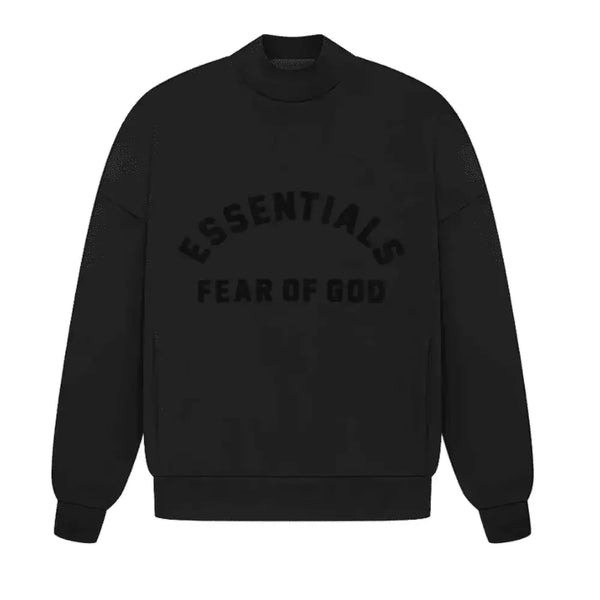 Fear of God Essentials Crewneck Black - AFV Clothes