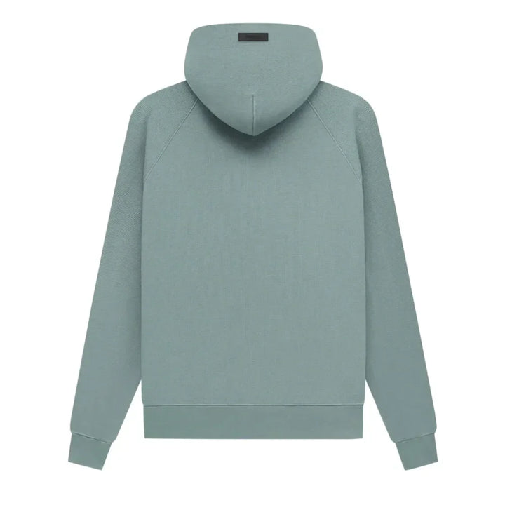 Fear Of God Essentials Waffle Raglan Hoodie Sycamore - AFV Clothes