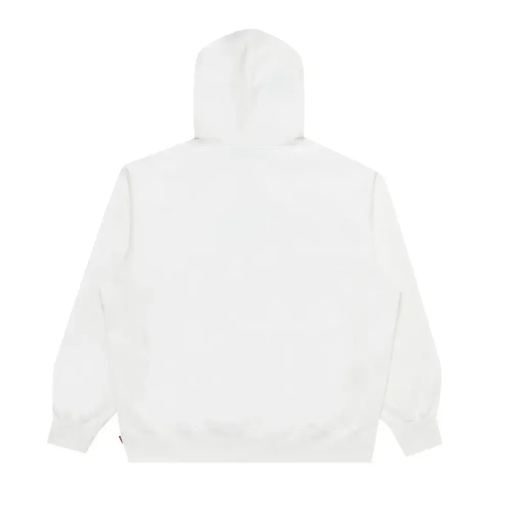 Supreme Box Logo Hooded Sweatshirt FW21 White - AFV Clothes
