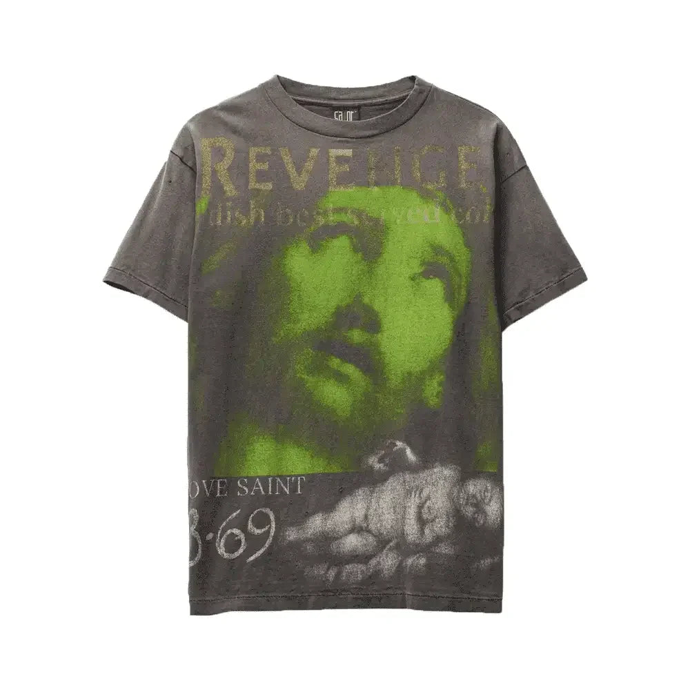 Saint Michael x Berberjin Revenge T-Shirt - AFV Clothes