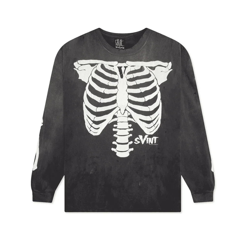 Saint Michael x VLONE Bone L/S Tee - AFV Clothes