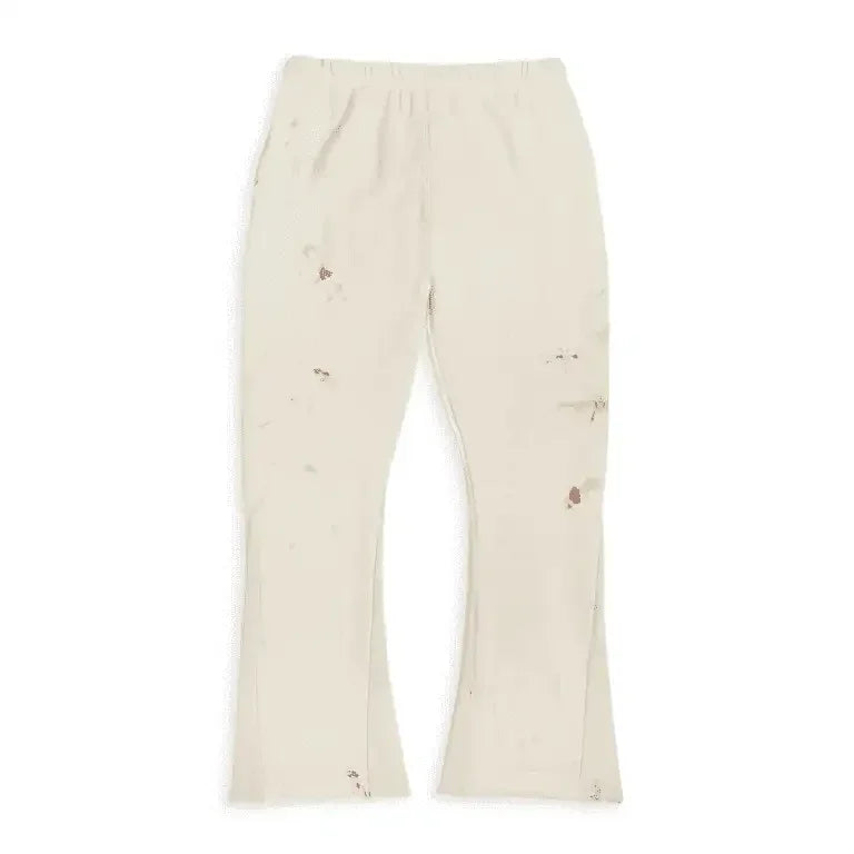 Gallery Dept. GD Painted Flare Sweatpant White - AFV Clothes