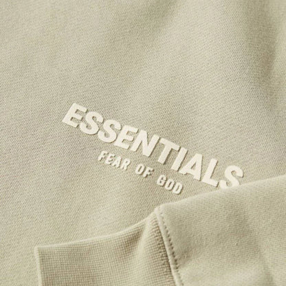 Fear of God Essentials Logo Hoodie Seafoam - AFV Clothes