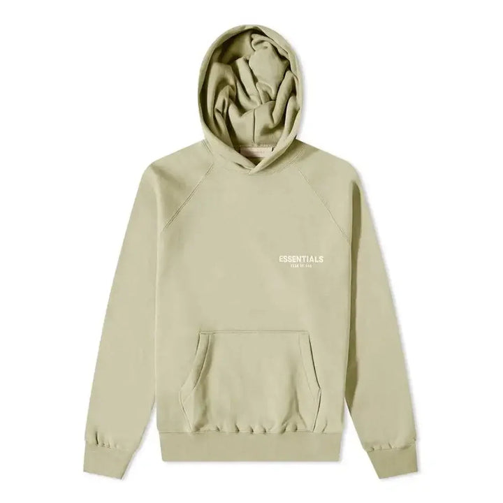 Fear of God Essentials Logo Hoodie Seafoam - AFV Clothes