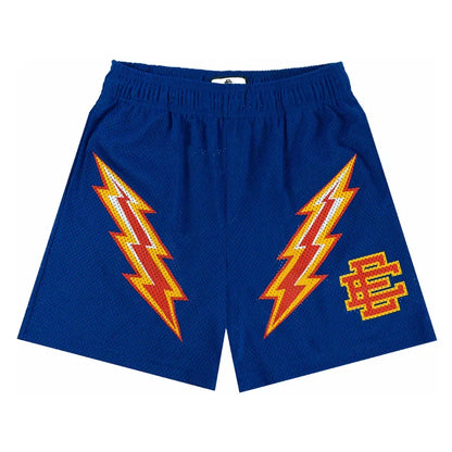 Eric Emanuel EE Short Blue Red Bolt