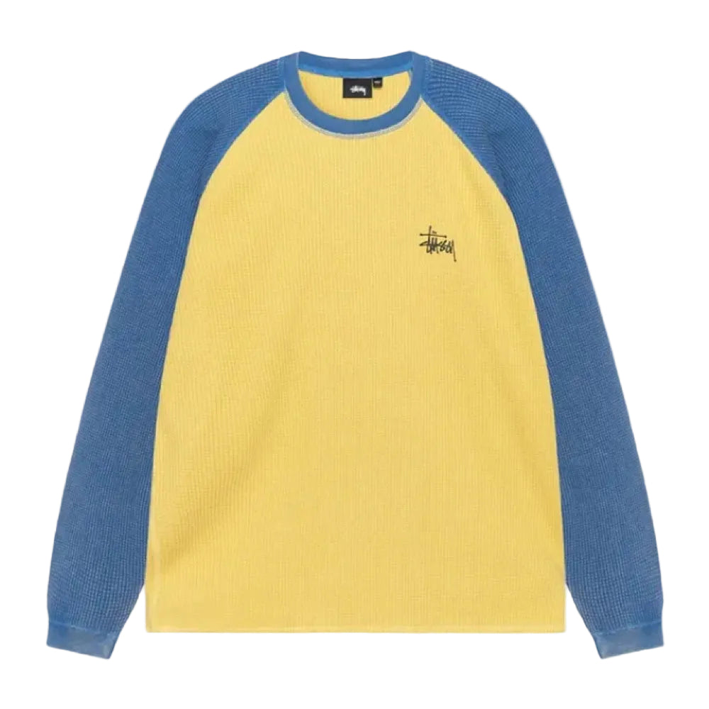 Stussy Basic Thermal 2 Tone Yellow