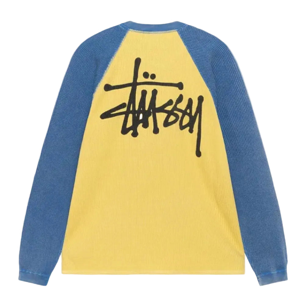 Stussy Basic Thermal 2 Tone Yellow