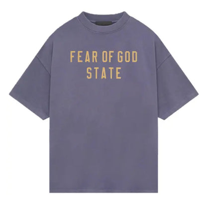Fear of God Essentials Heavy Crewneck Tee Lavender