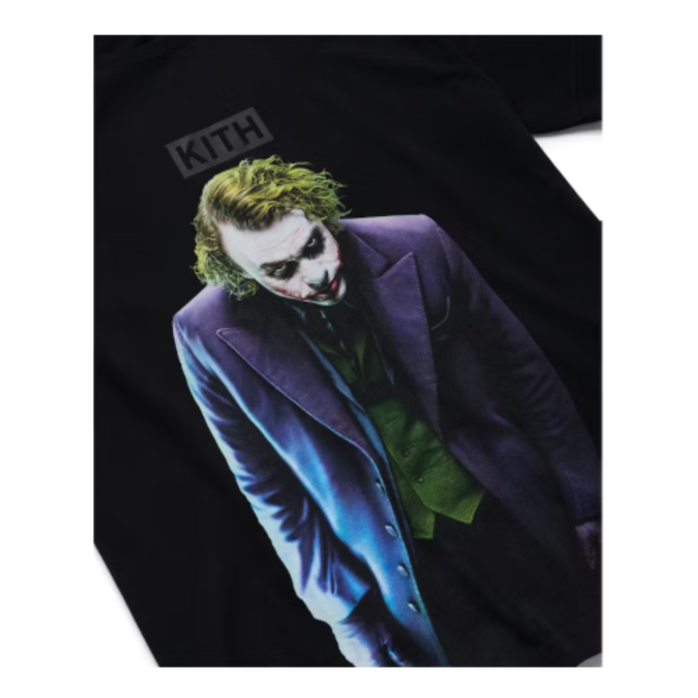 Kith x Batman Joker Tee Black