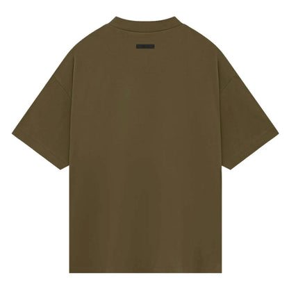 Fear of God Essentials Jersey Crewneck Tee Olive