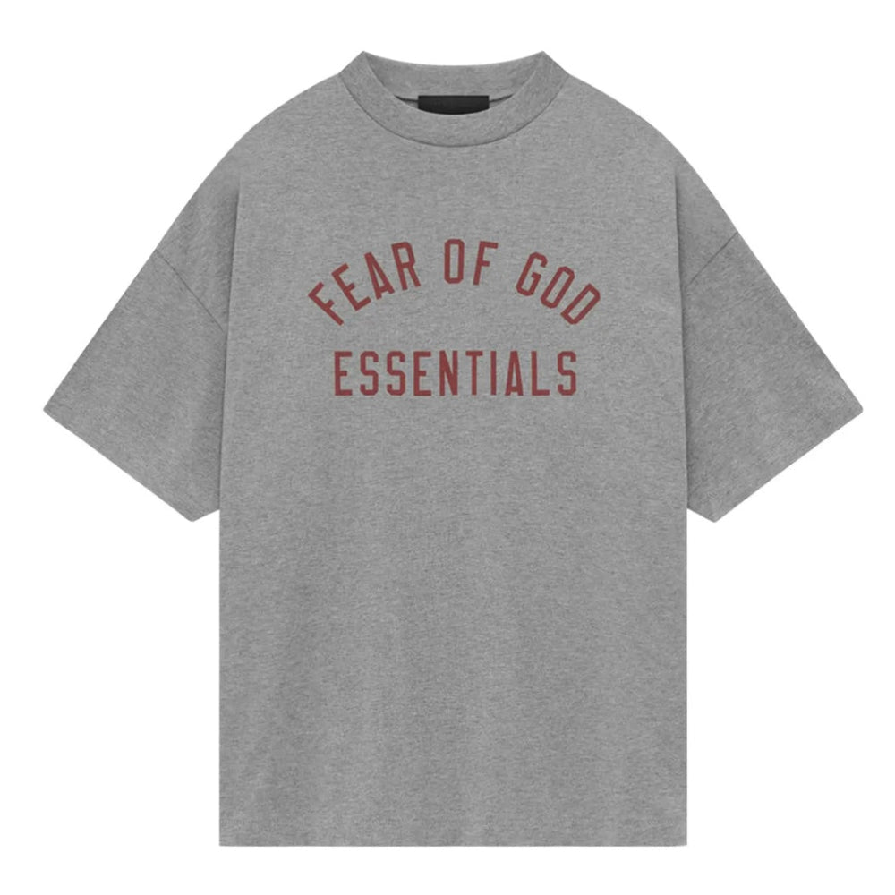 Fear of God Essentials Jersey Crewneck Tee Dark Heather