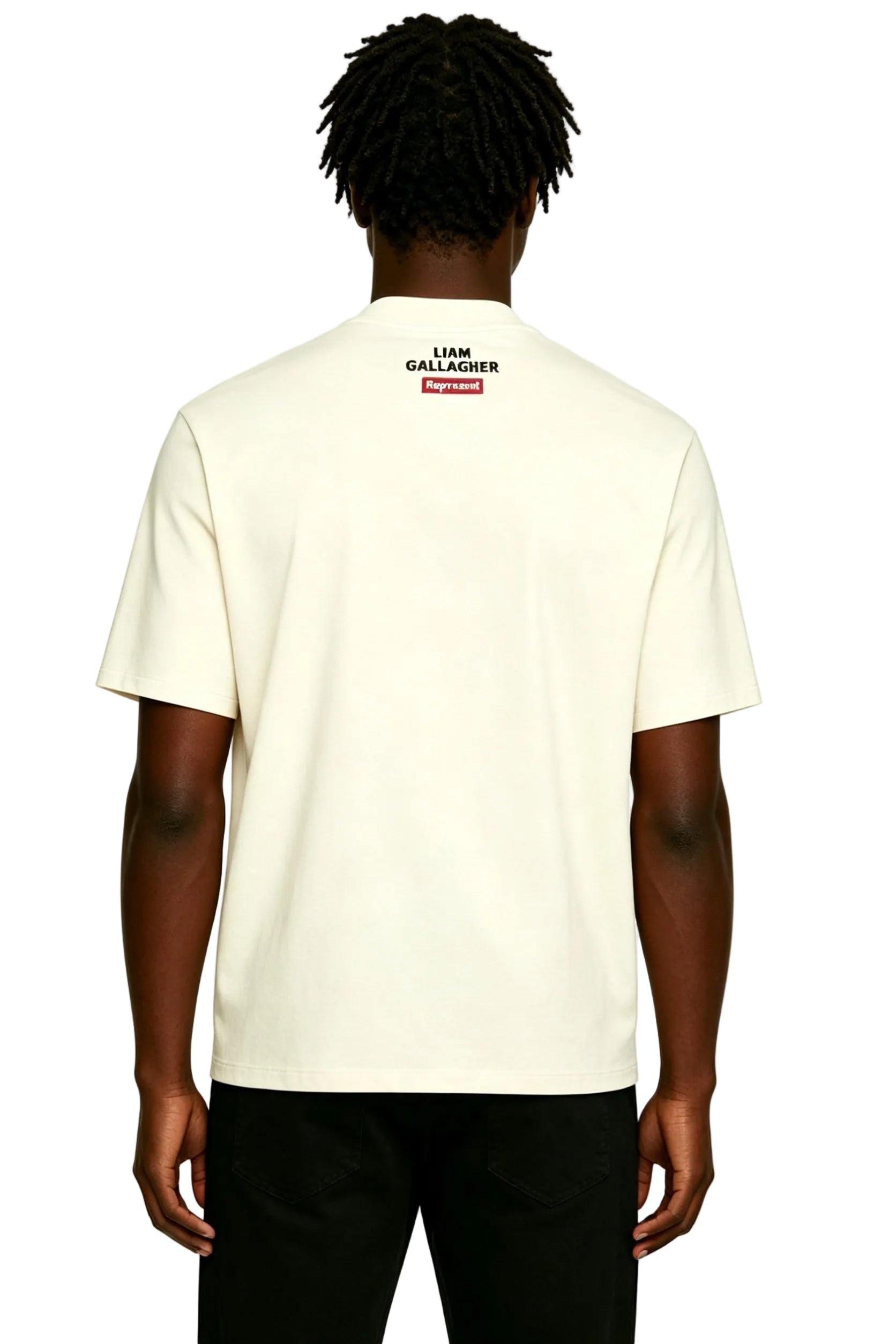 Represent Liam Gallagher Cmon You Know Vintage Tee White