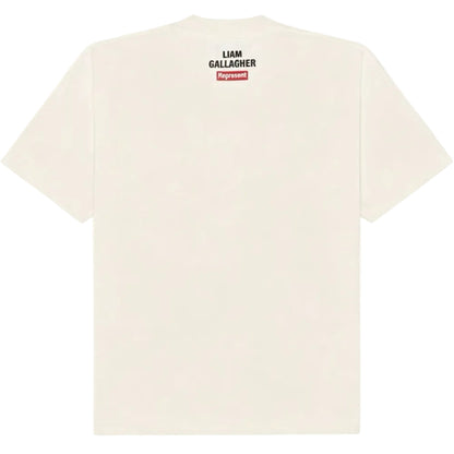 Represent Liam Gallagher Cmon You Know Vintage Tee White
