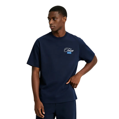 KITH TOKYO FUJI LOGO TEE Navy