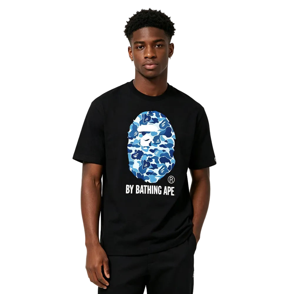トップス BAPE ABC CAMO BLUE BODY MINI TEE XS BAPE ABC Camo By Bathing Ape Tee Black Blue – AFV Clothes