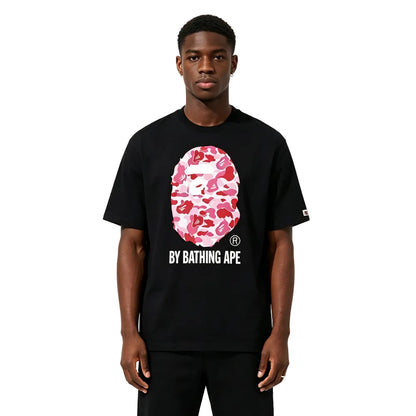 BAPE ABC Camo By Bathing Ape Tee Black Pink