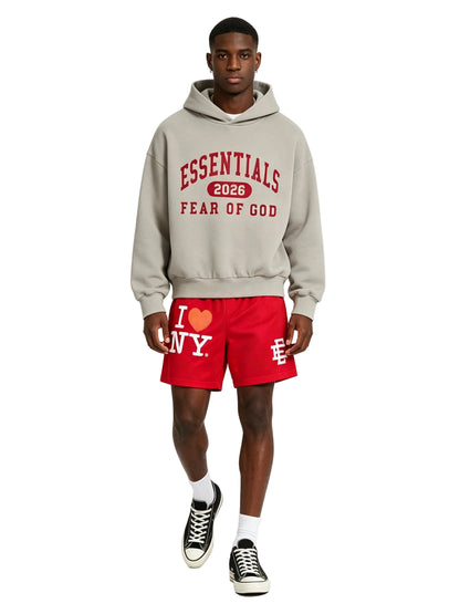 Eric Emanuel EE I Love New York Short Red White