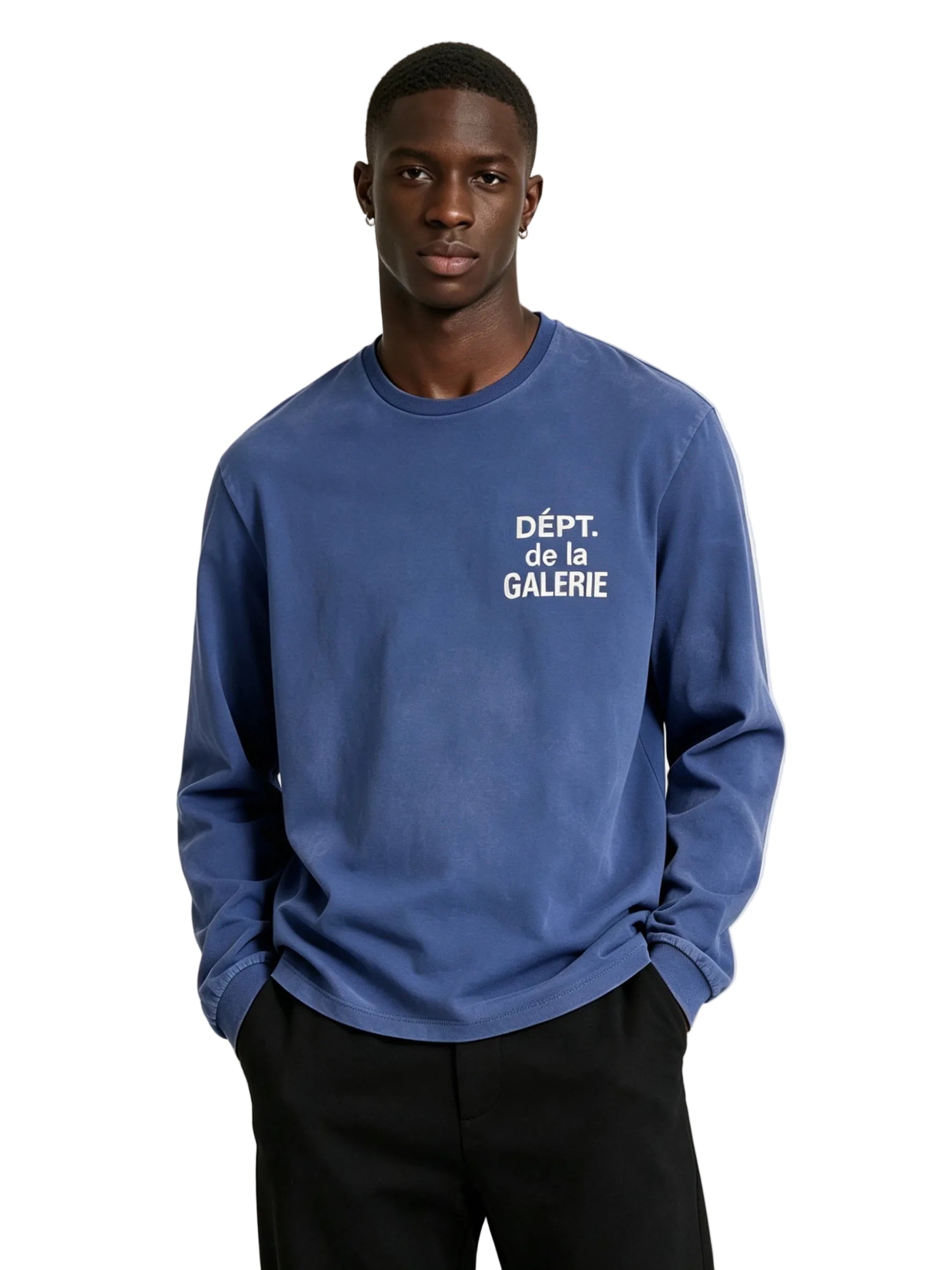 Gallery Dept. French Long-Sleeve Tee Navy – AFV Clothes
