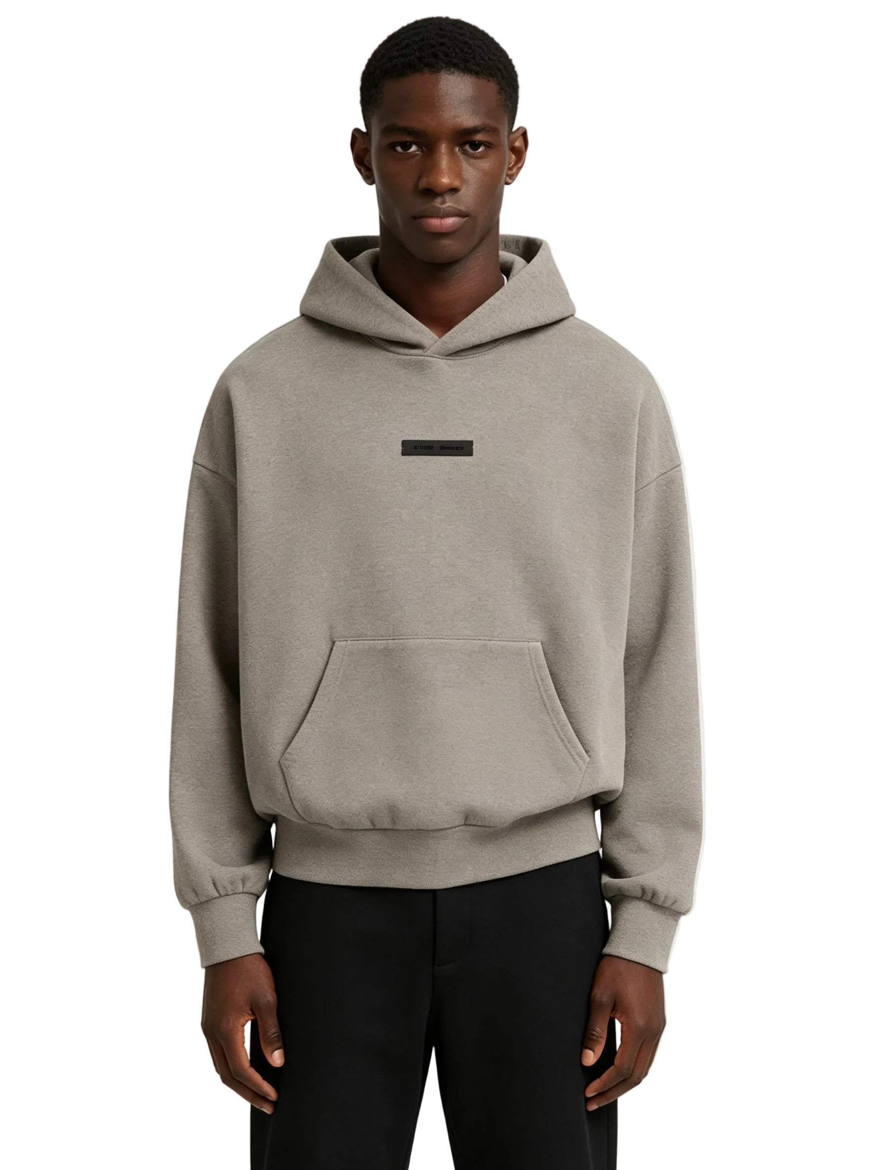 Fear of God Essentials Classic Fit Fleece Hoodie Homestead Heather