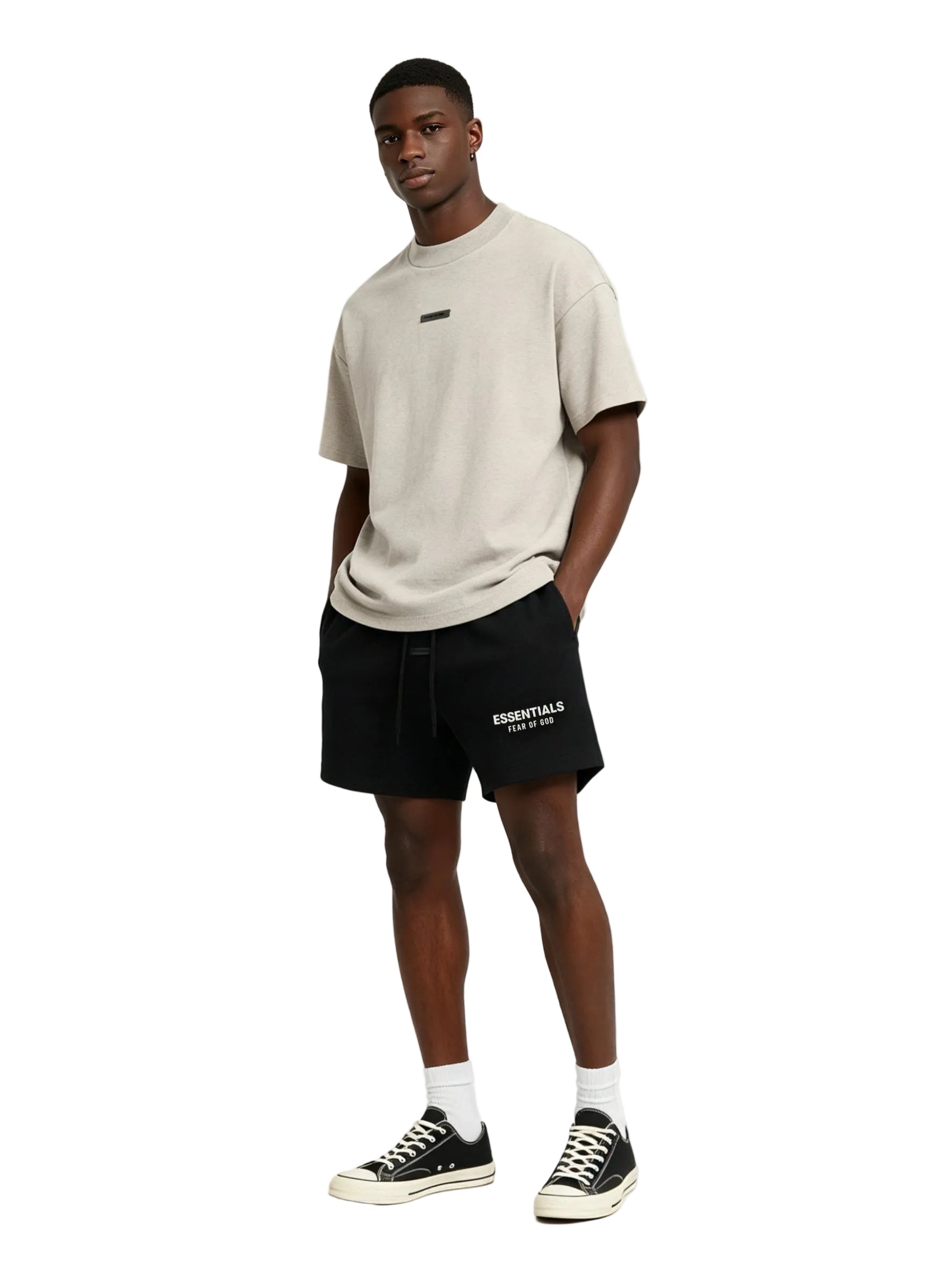 Fear of God Essentials Classic Sweatshort Jet Black
