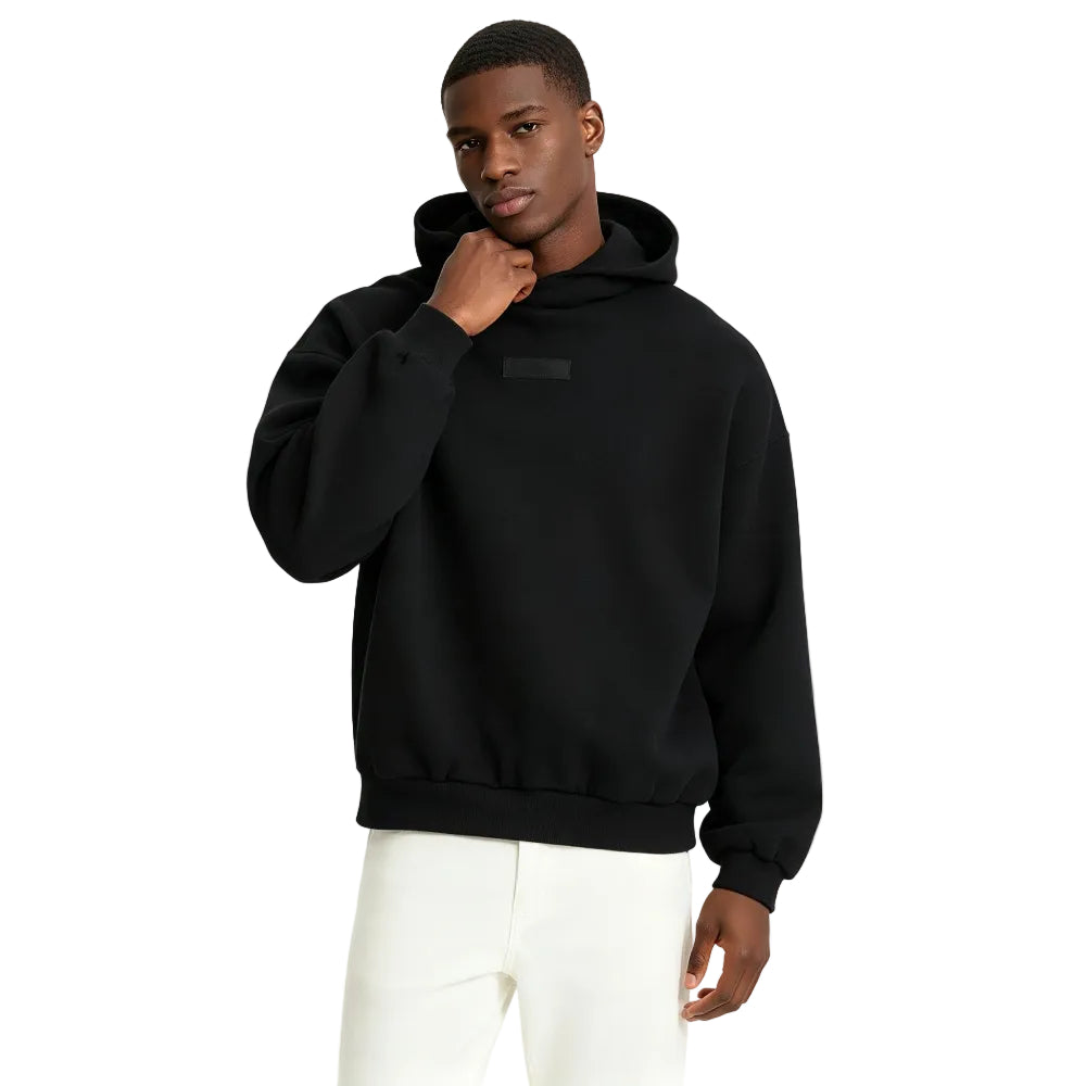 Fear of God Essentials Hoodie Jet Black