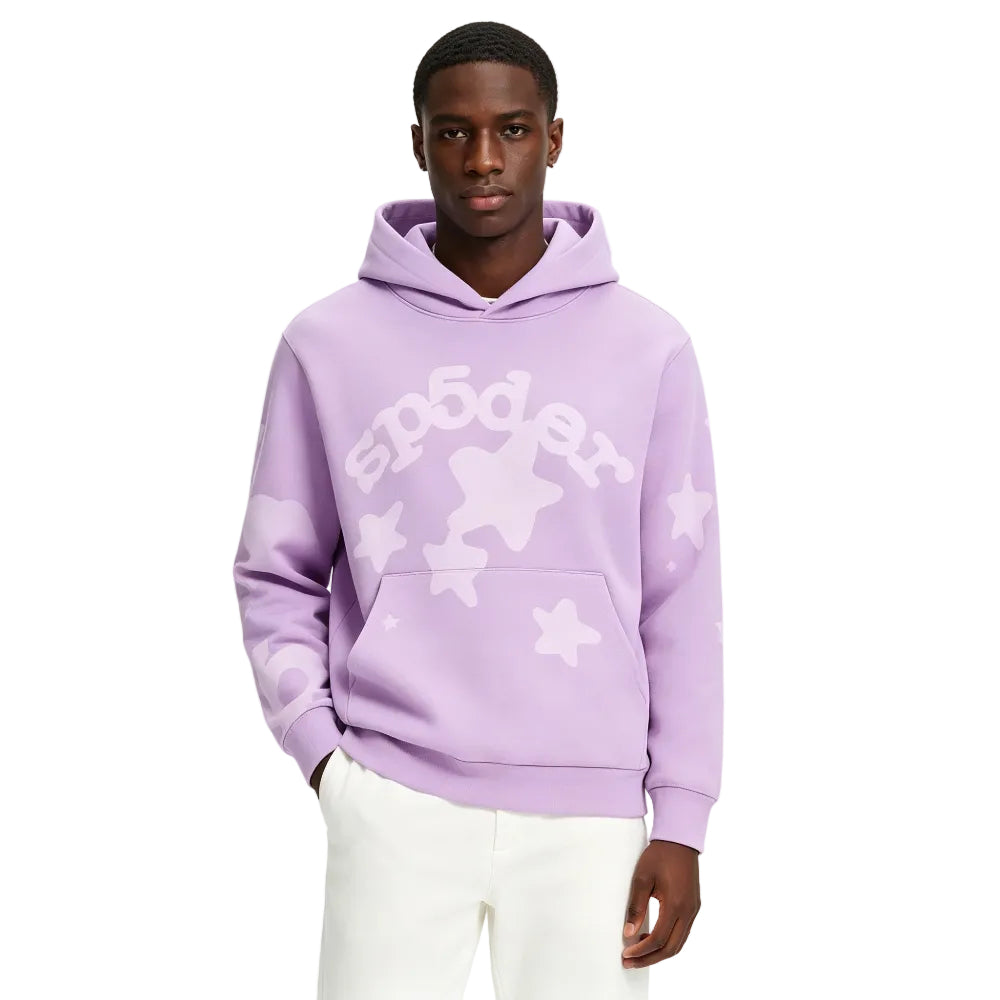 Sp5der Beluga V2 Hoodie Acai