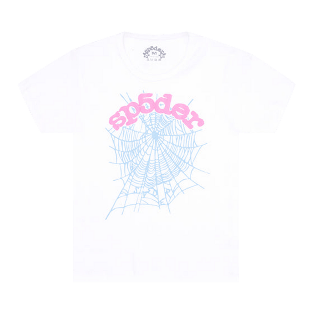 Sp5der OG Web Baby Tee White