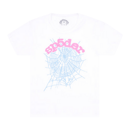 Sp5der OG Web Baby Tee White