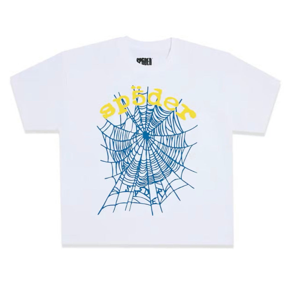 Sp5der Legacy Logo Heavyweight Tee White
