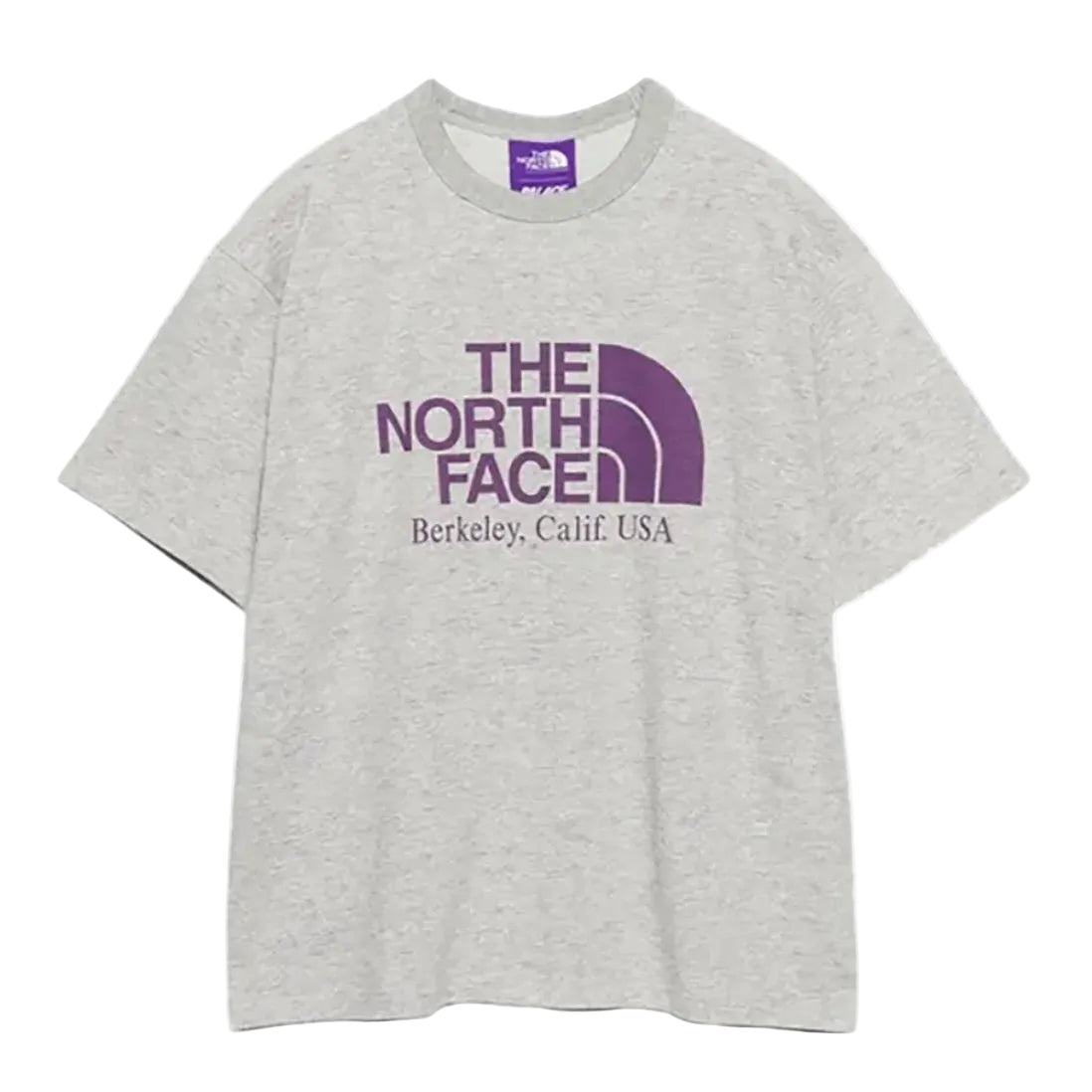 Palace Purple Label graphic detail cotton Tshirt