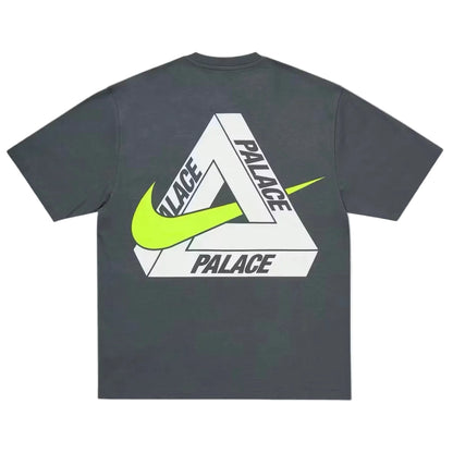 Palace x Nike Tri Swoosh TShirt Charcoal