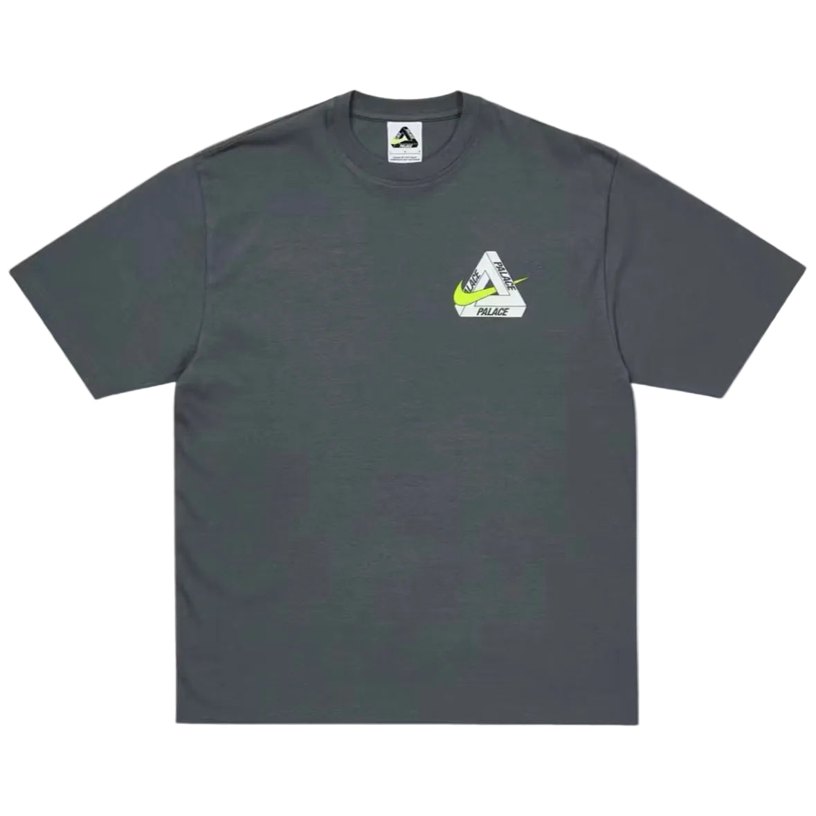 Palace x Nike Tri Swoosh TShirt Charcoal