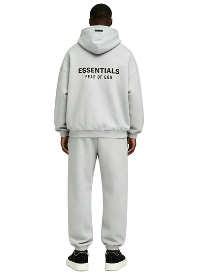 Fear of God Essentials Fleece Sweatpant Light Heather Gray FW24