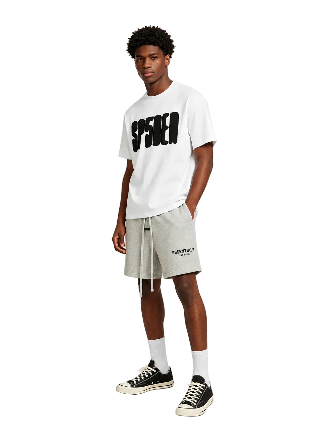 Fear of God Essentials Sweatshort Dark Oatmeal