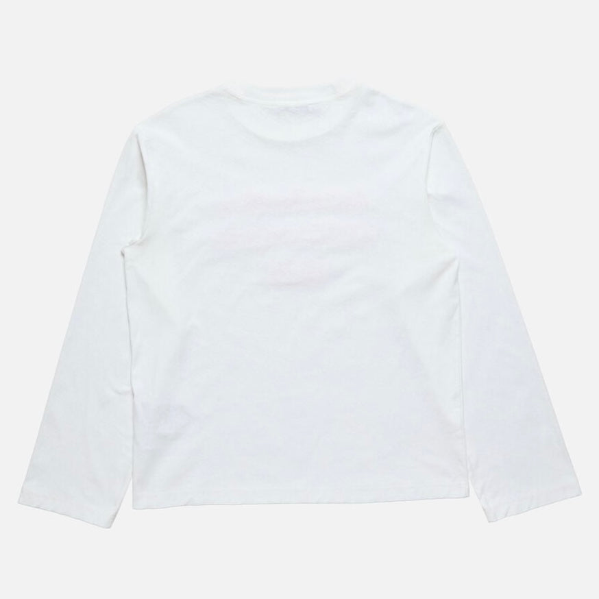 Acne Studios LOGO TSHIRT RELAXED FIT Off white