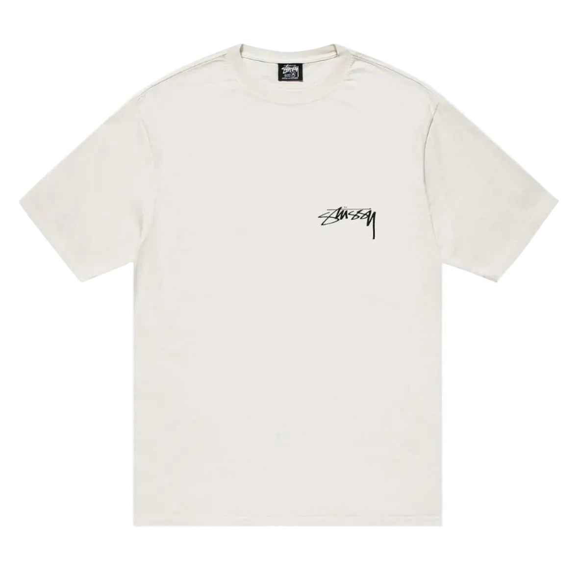 Stussy Arachnid Pigment Dyed Tee Natural