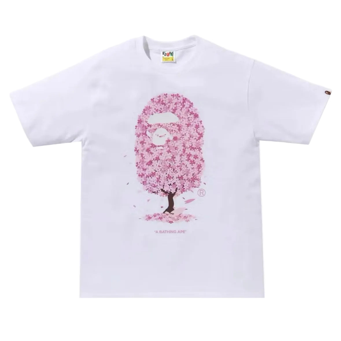 BAPE Sakura Tee SS24 White