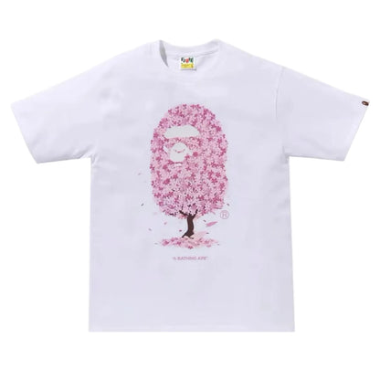 BAPE Sakura Tee SS24 White