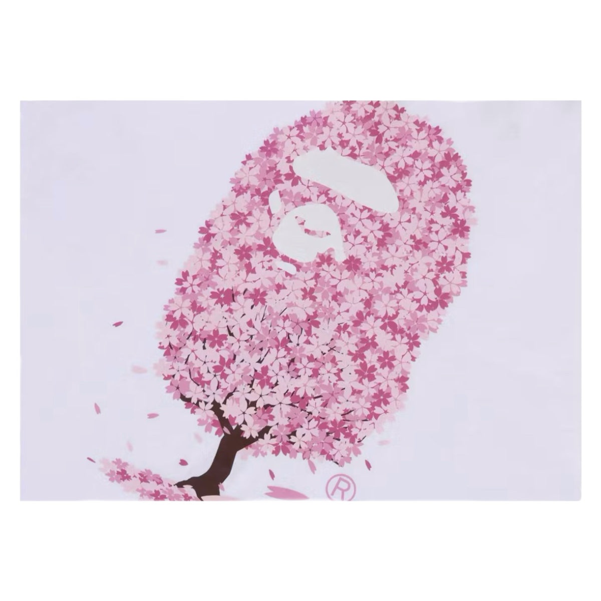 BAPE Sakura Tee SS24 White