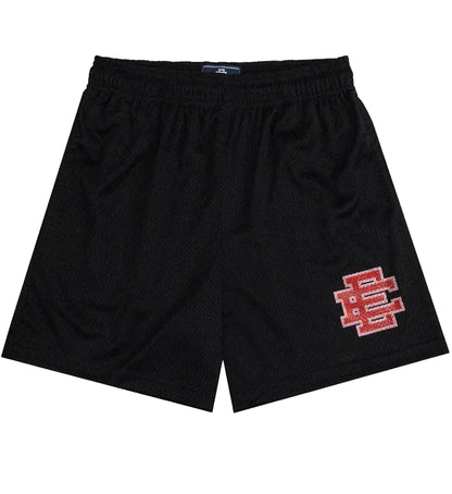 Eric Emanuel Men's Glitter Valentine's Basic Shorts Black