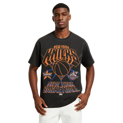 Kith NBA All Star New York Knicks Vintage Tee Black