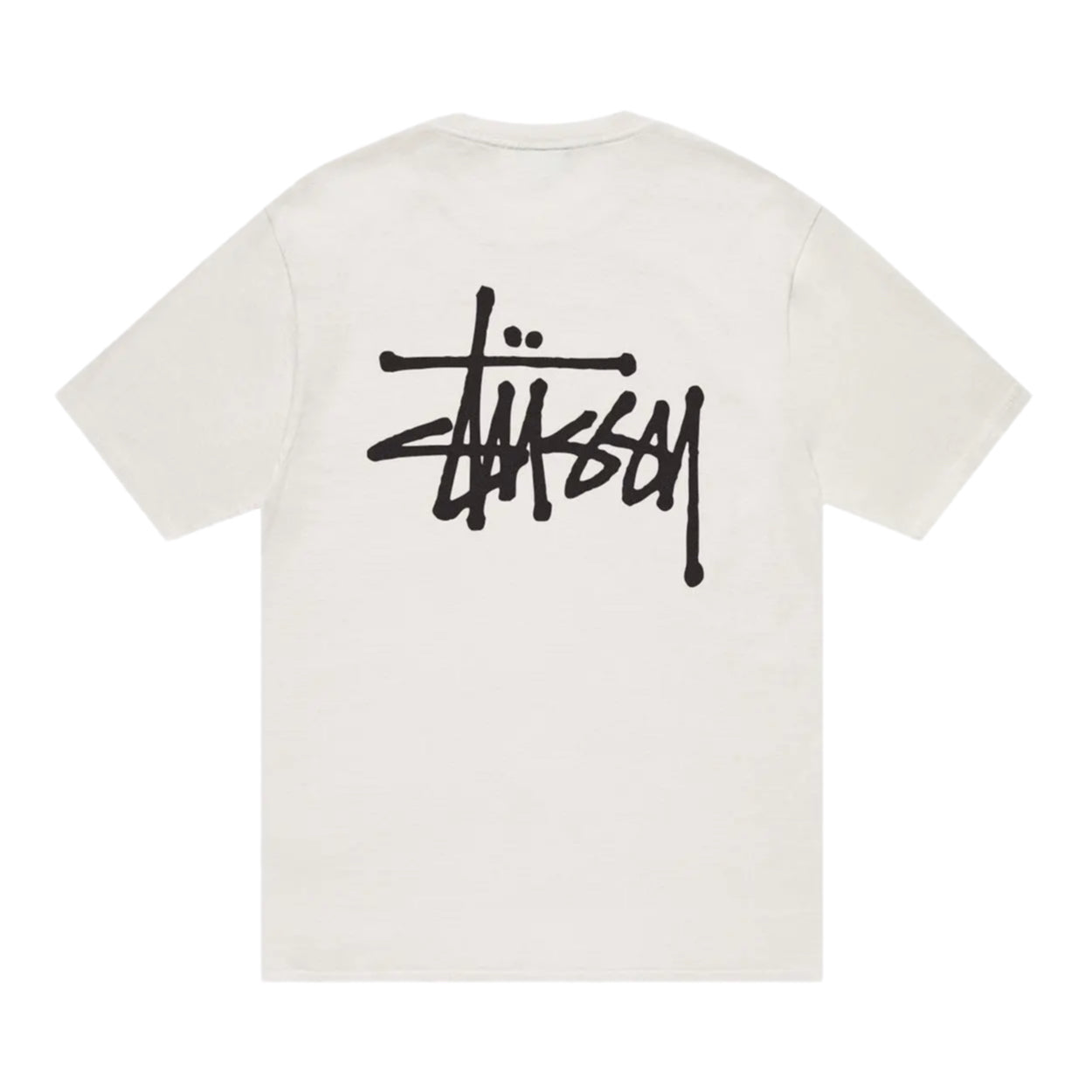 Stussy Basic Pigment Dyed TShirt Natural