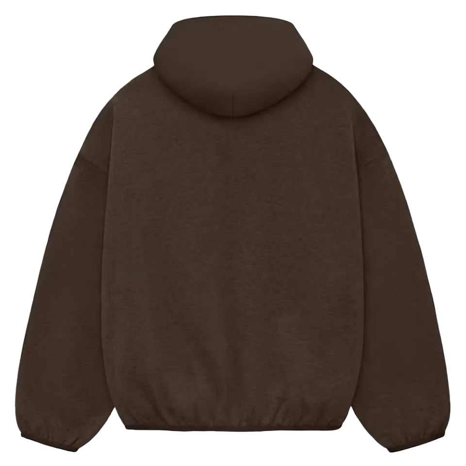 Fear of God Essentials Nylon Fleece Hoodie Heather Wood