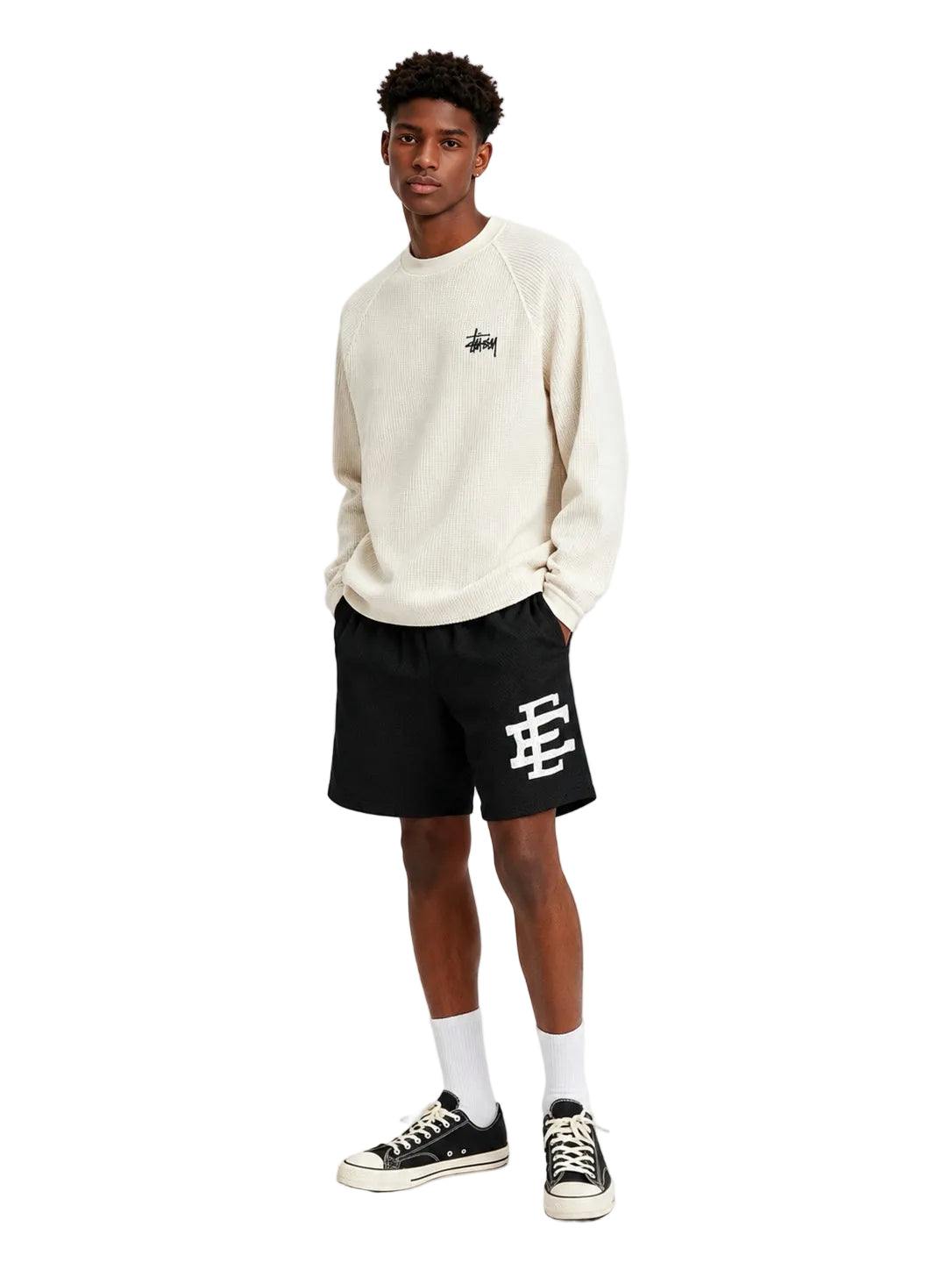 Eric Emanuel EE Akimbo Tyrrell Winston Short Black White