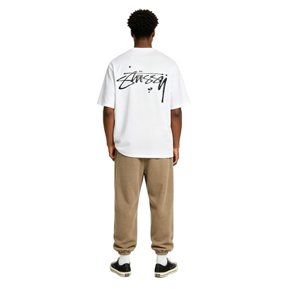 Fear of God Essentials Fleece Sweatpant Heather Grey back view
